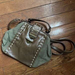 David Jones Satchel style bag with crossbody or handle options